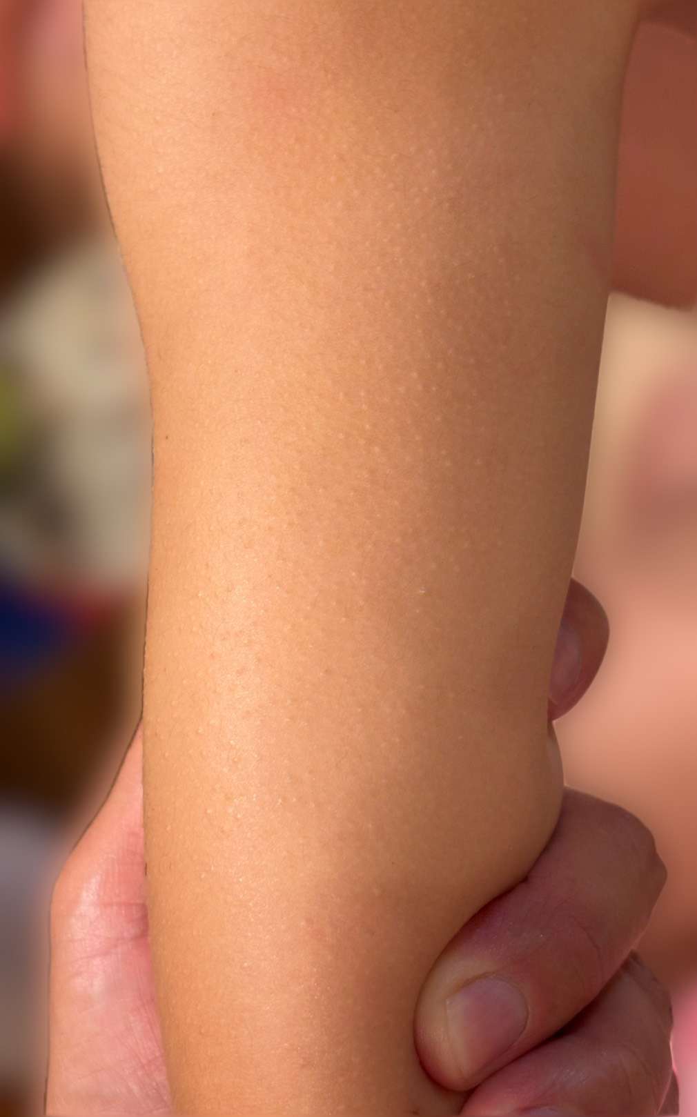 サッと塗るだけで仕上げた翌朝の肌状態